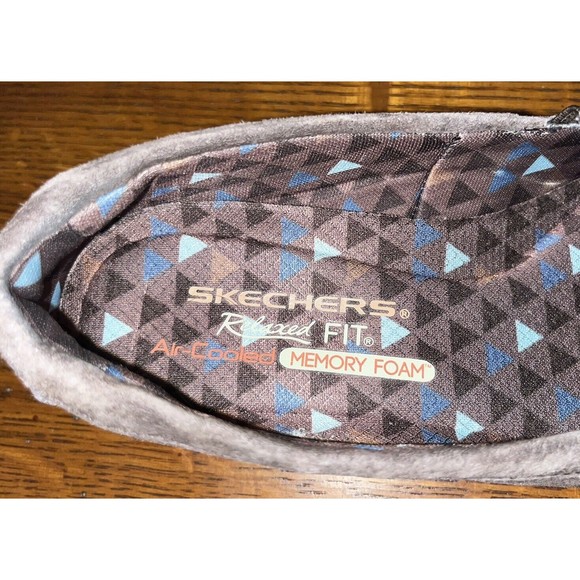 Skechers Women's‎ Sz 6 Relaxed Fit Air Cooled Brown Slip On Memory Foam Shoes - Picture 7 of 9